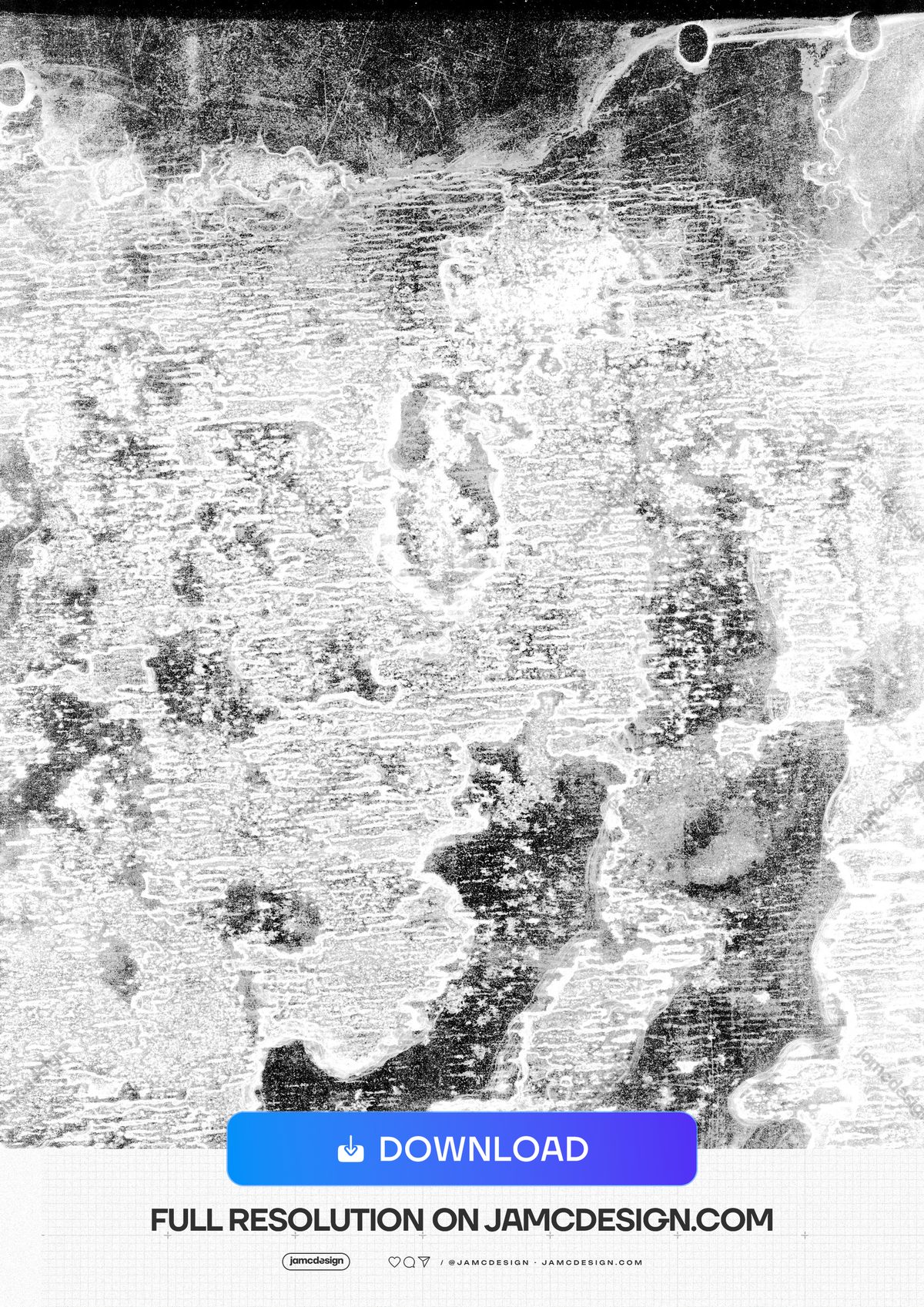White And Gray Peeling Plaster Wall Texture. This JPG texture shows a white and gray peeling plaster surface with layered flakes — Additional preview