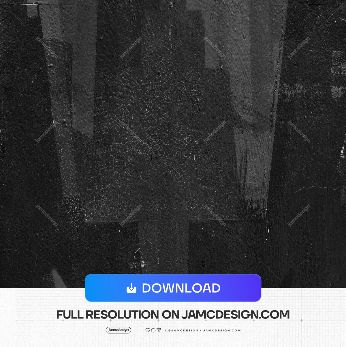 Dark Creased Paper Texture Background. A dark monochrome JPG paper texture shows dense fine creases, a rough surface and worn, uneven patches — Additional preview