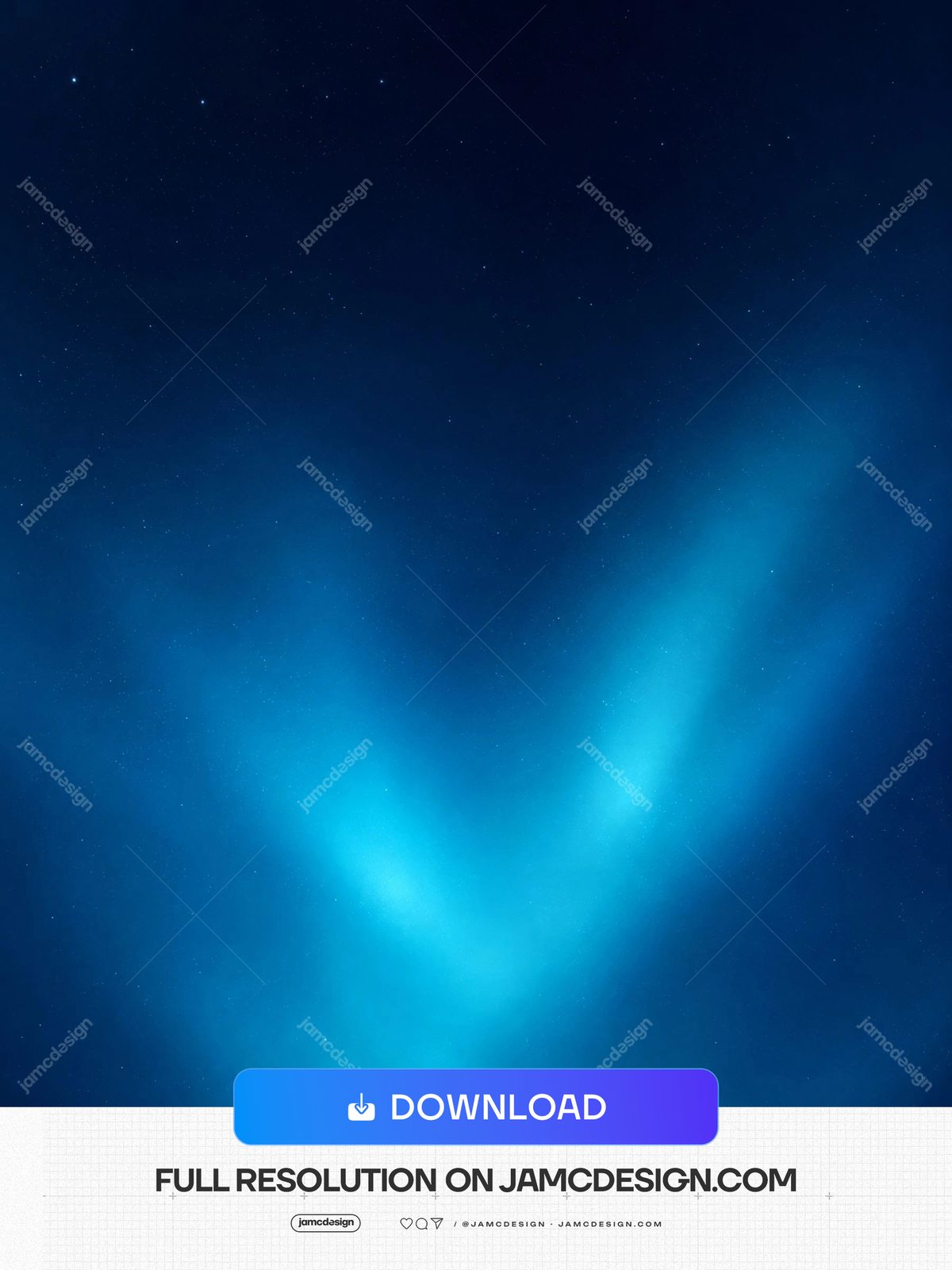Blue Aurora Winter Night Cyan Light Ribbons Background JPG. Blue aurora winter night background supplied as a JPG — Additional preview