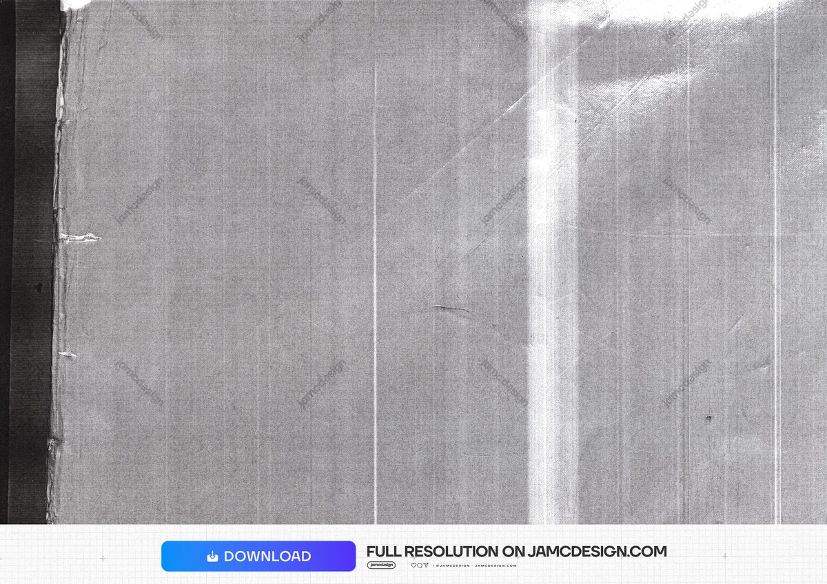 Grainy Film Texture With A Vertical Light Streak. Download this grayscale JPG texture with fine grain, scratches, faint lines and a bright film leak streak — Additional preview