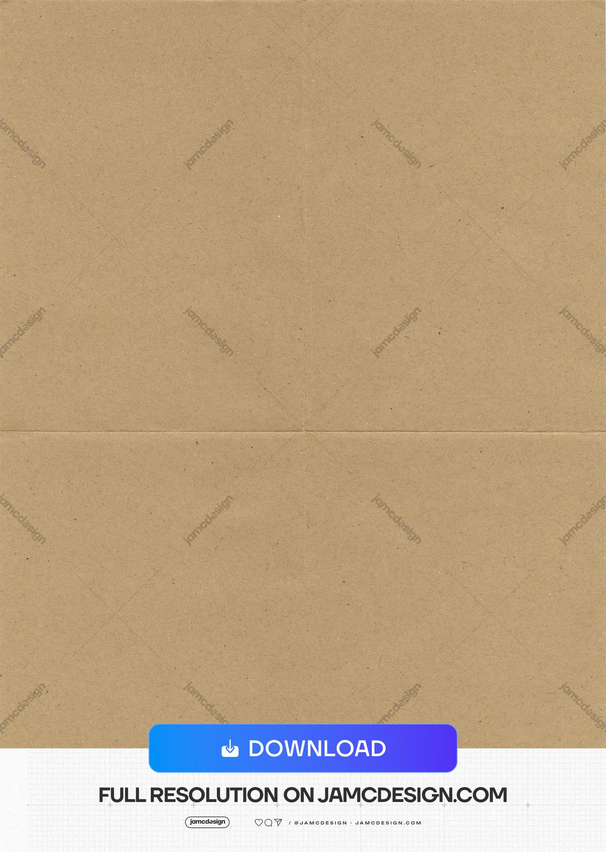 Tan Speckled Paper Texture With A Central Fold. This JPG paper texture shows a pale tan, finely speckled surface with a subtle crease across the middle — Additional preview