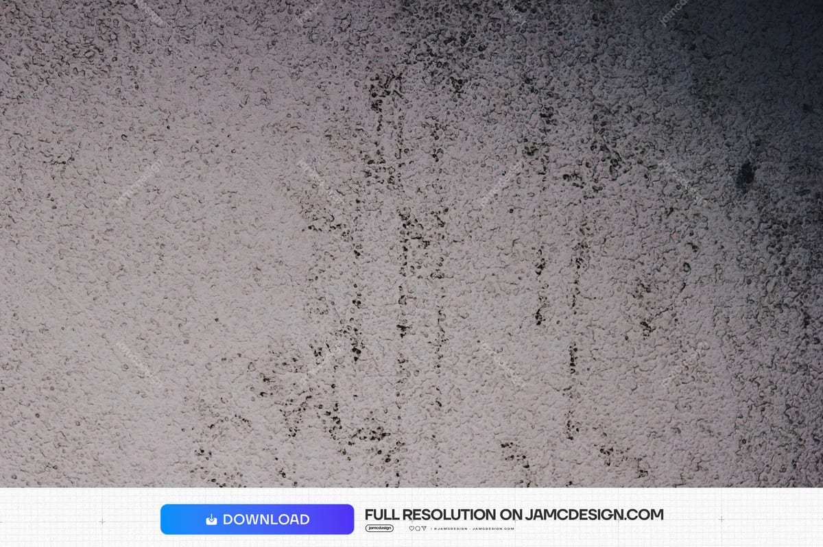 Mottled Gray Concrete Wall Texture. This JPG texture captures a mottled gray concrete wall with irregular black speckles and a rough, distressed surface — Additional preview