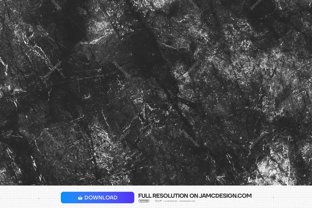 Dark Weathered Stone Texture. This JPG stone texture shows a dark, weathered surface with pale mineral streaks, fine cracks and rough mottling — Additional preview