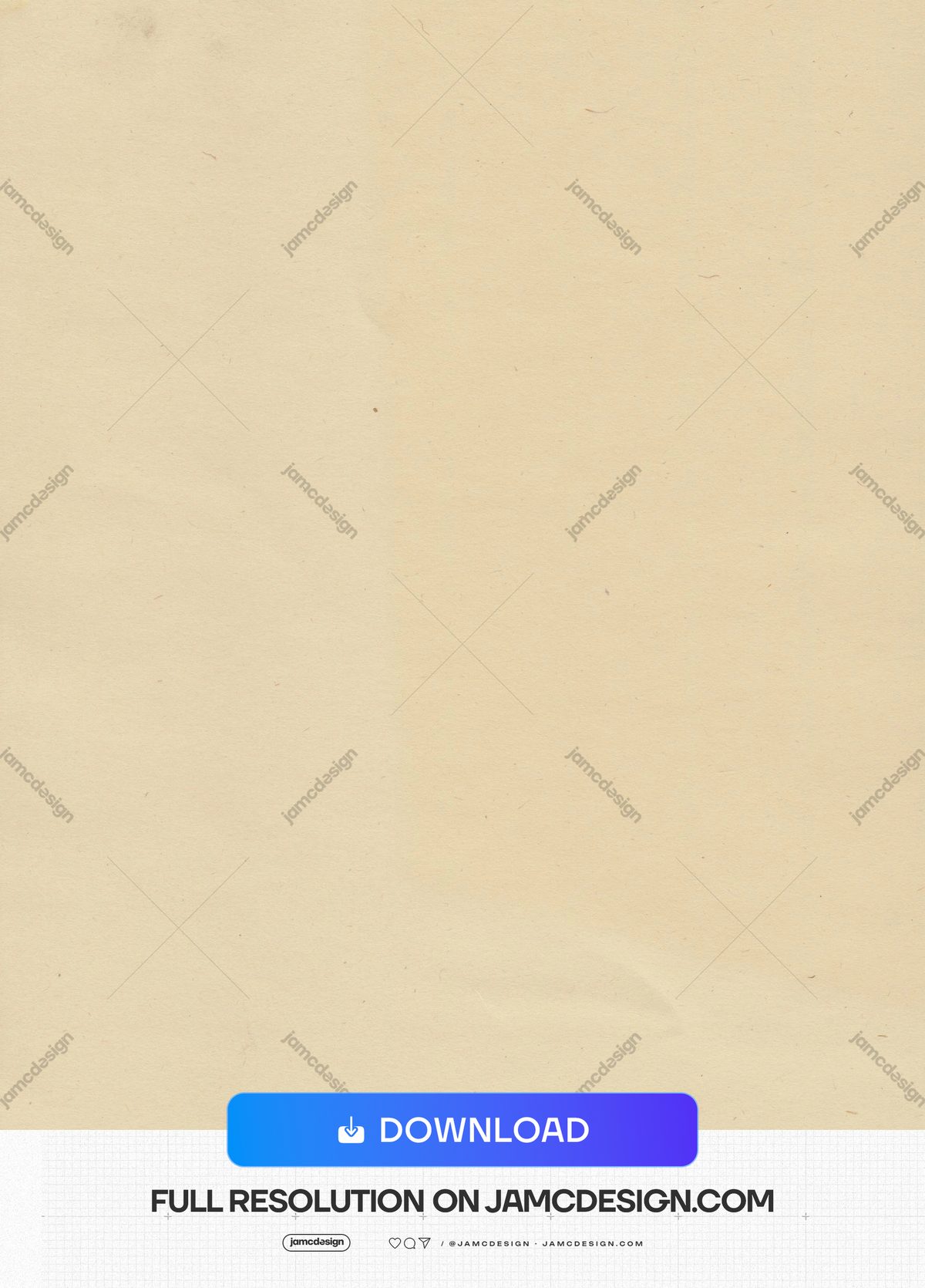Warm Ivory Paper Texture With Fine Creases. Download this JPG paper texture with a warm ivory tone, faint fibers and scattered creases — Additional preview