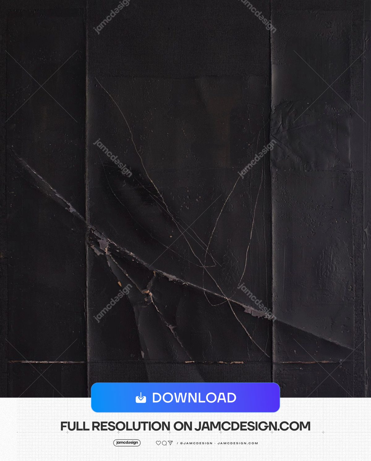Black Paper Fold Texture Background. Download this JPG texture of dark paper with deep folds, sharp creases and worn, uneven edges — Additional preview
