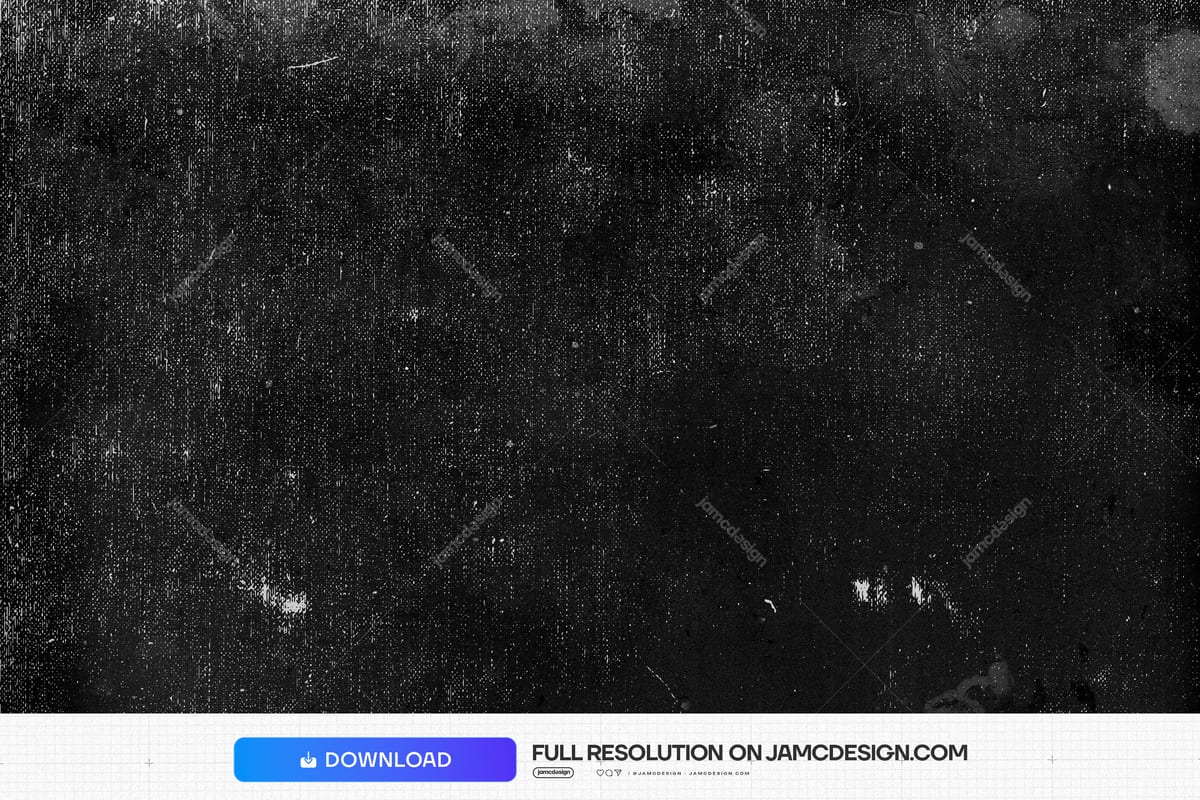 Black Grunge Texture With Fine Grain. This dark JPG grunge texture has a fine monochrome grain, scattered speckles and worn scratch marks across a black — Additional preview